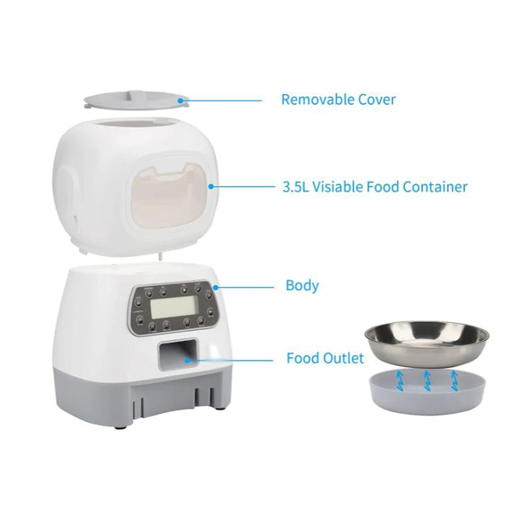 Automatic Pet Feeder – Programmable, Reliable Feeding