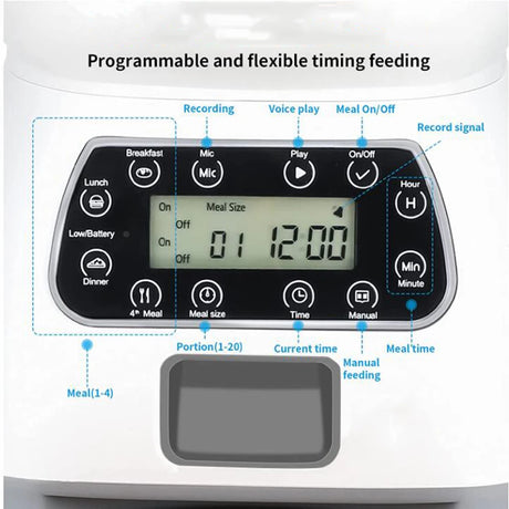 Automatic Pet Feeder – Programmable, Reliable Feeding