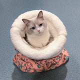 Warm & Cozy Cat Sleeping Bag Nest