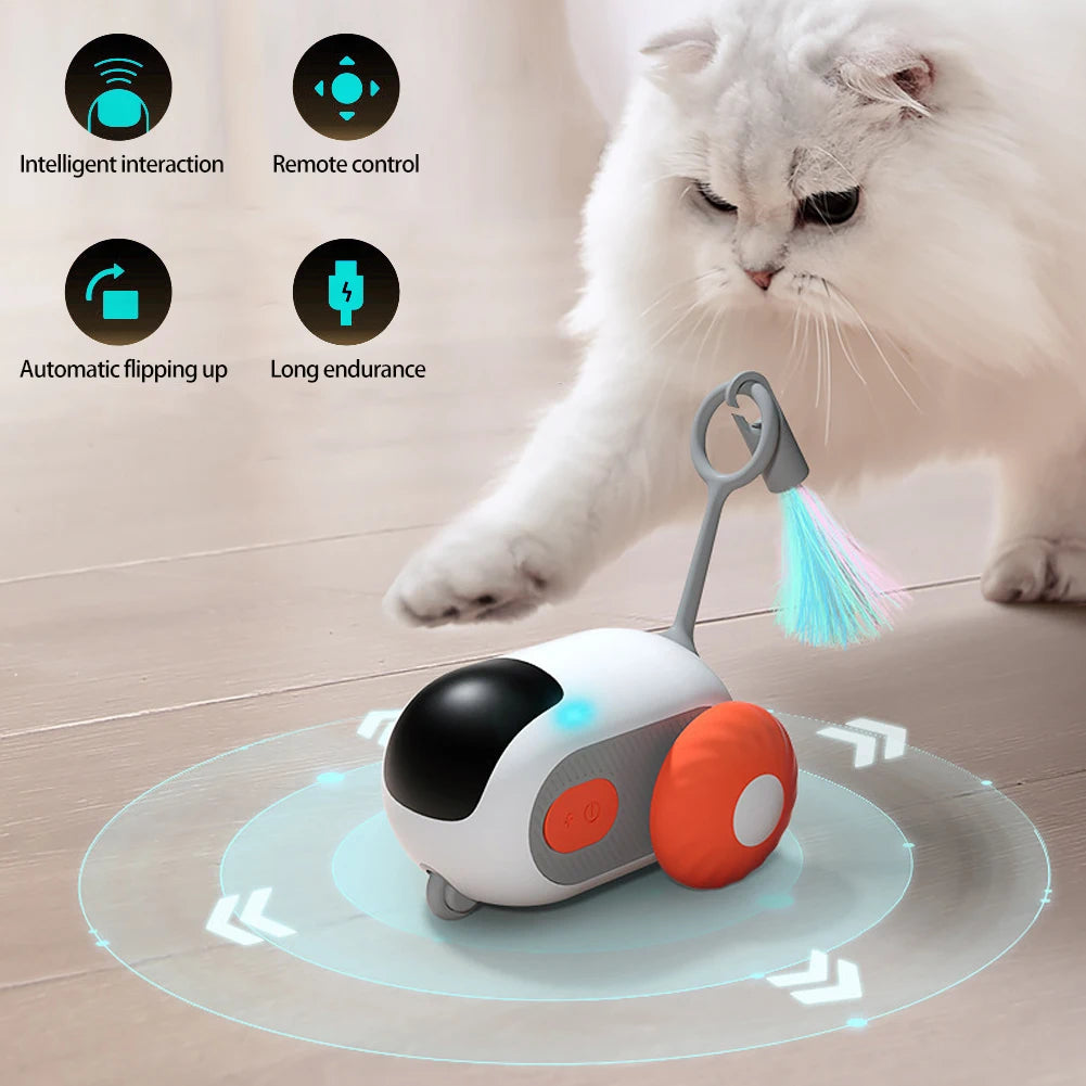 Interactive Remote Control Cat Toy