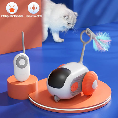 Interactive Remote Control Cat Toy