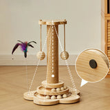 Multifunctional Cat Activity Play Center Scratcher