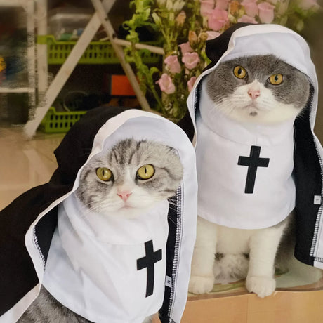 Nun Cat Costume