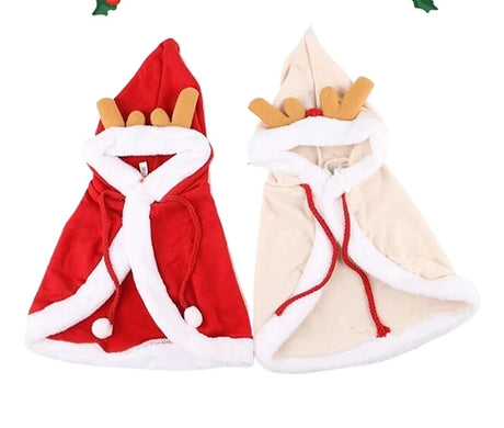 Christmas Reindeer Cape for Cats