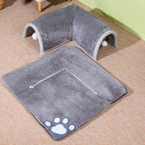 Cozy Tunnel & Play Mat for Cats