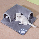 Cozy Tunnel & Play Mat for Cats