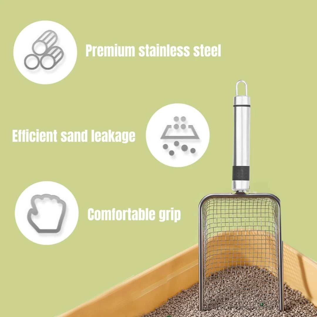 Stainless Steel Pet Poops Shovel