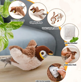 Interactive Flapping Bird Toy for Cats