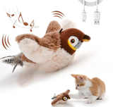 Interactive Flapping Bird Toy for Cats