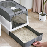 Advanced Cat Litter Box with Top Entry